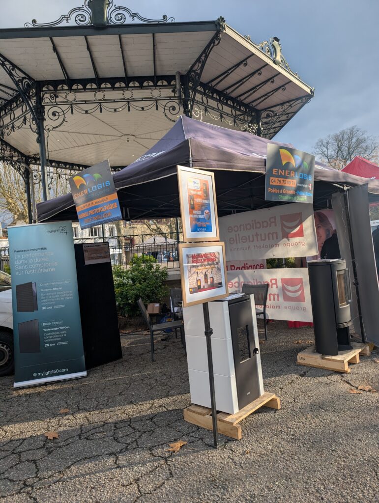 ENERLOGIS Yenne est à la foire de la Sainte Catherine