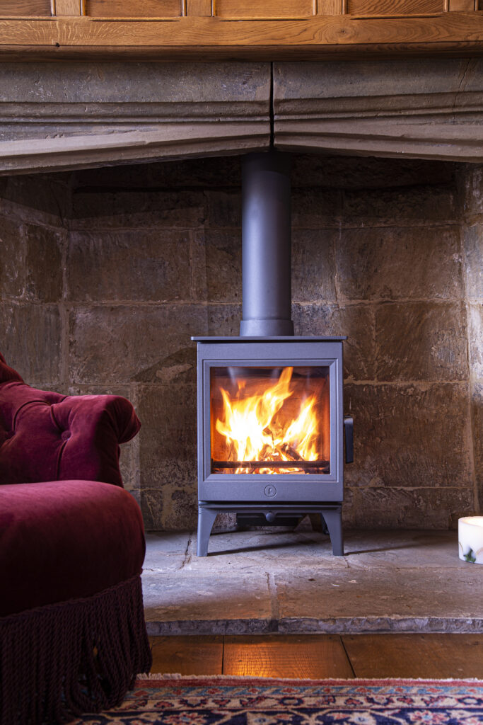 Poêle à bois de petite puissance de la marque Charnwood