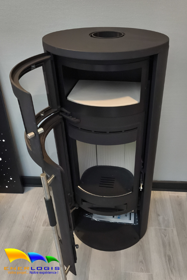 Poêle a bois avec four Oranier polar neo Bakery